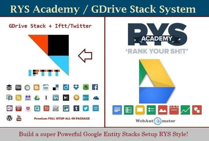 Google Entity Stacks Setup RYS Style